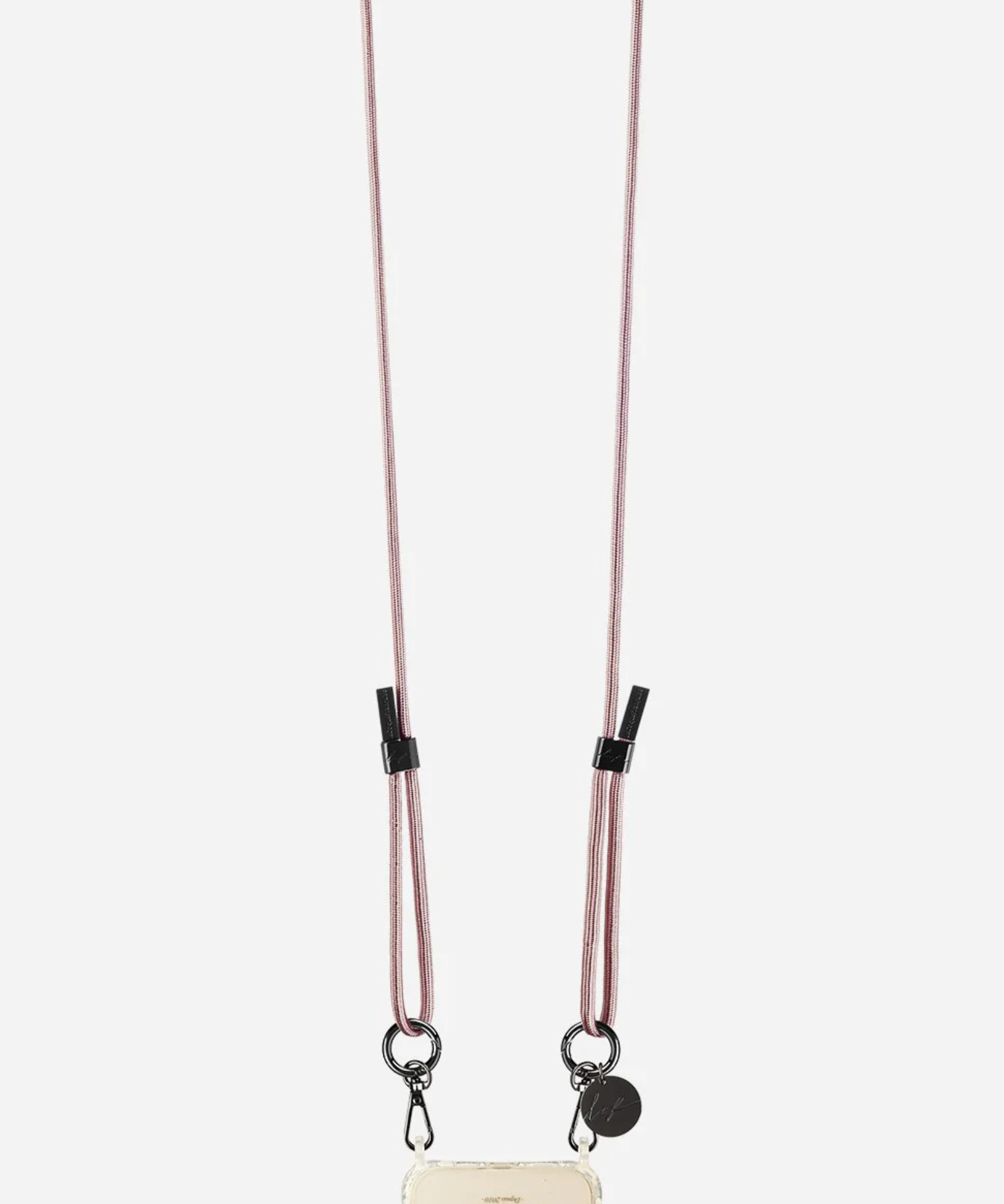 Naé Adjustable Phone Cord Metallic Beige stylish adjustable smartphone strap