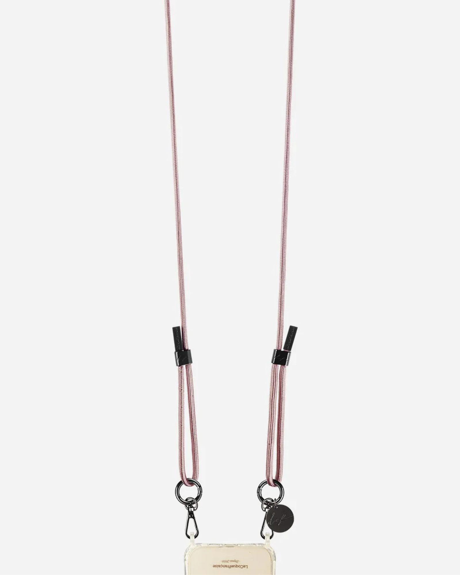 Naé Adjustable Phone Cord Metallic Beige stylish adjustable smartphone strap