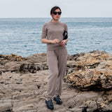 Cashmere T-Shirt – Cappuccino – view 2