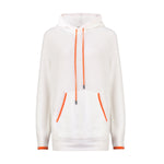 Nuage Cashmere Hoodie – White Angel – front view