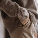 Roll-Neck Jumper – Hot Cappuccino – view 5