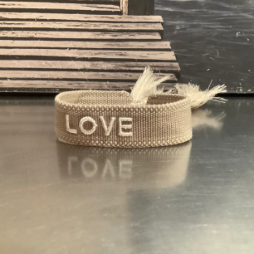Parsley & Pepper Love Bracelet Grey