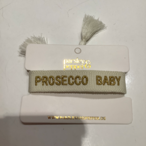 Parsley & Pepper PROSECCO, BABY! - Bracelet - Ecru