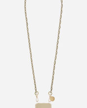 Pia Twisted Link Phone Chain Gold luxury metallic crossbody phone accessory