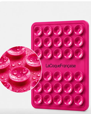 Pink Silicone Phone Grip soft touch smartphone holder accessory