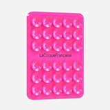 Pink Silicone Phone Grip soft touch smartphone holder accessory