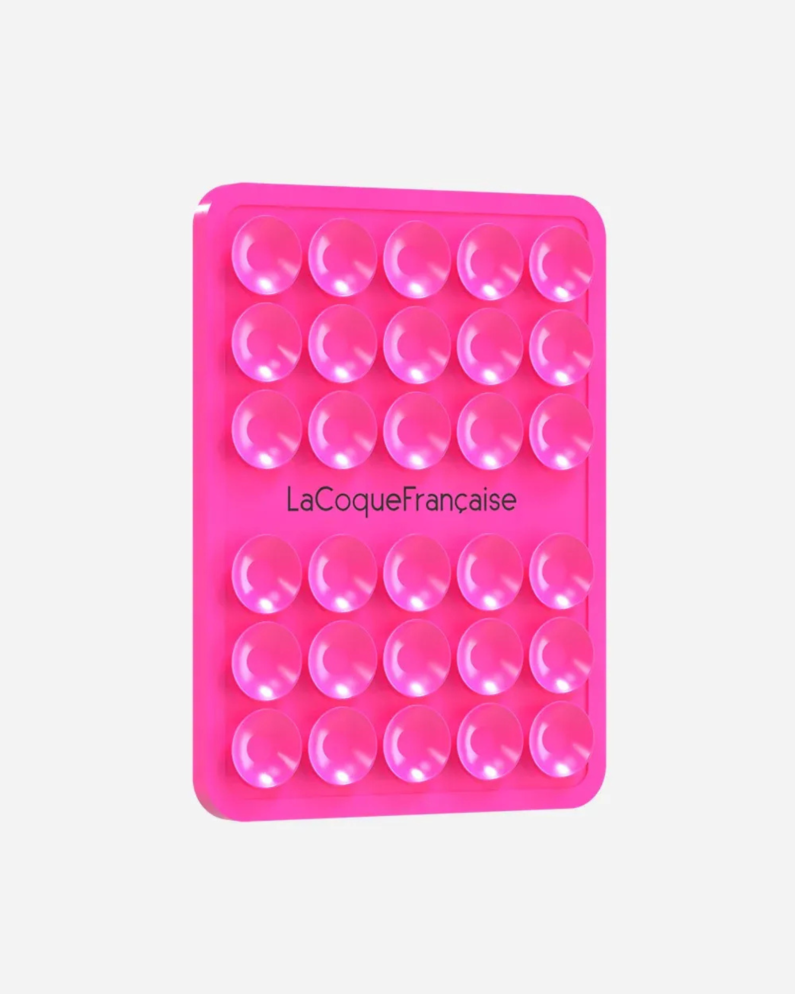 Pink Silicone Phone Grip soft touch smartphone holder accessory