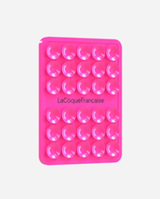 Pink Silicone Phone Grip soft touch smartphone holder accessory