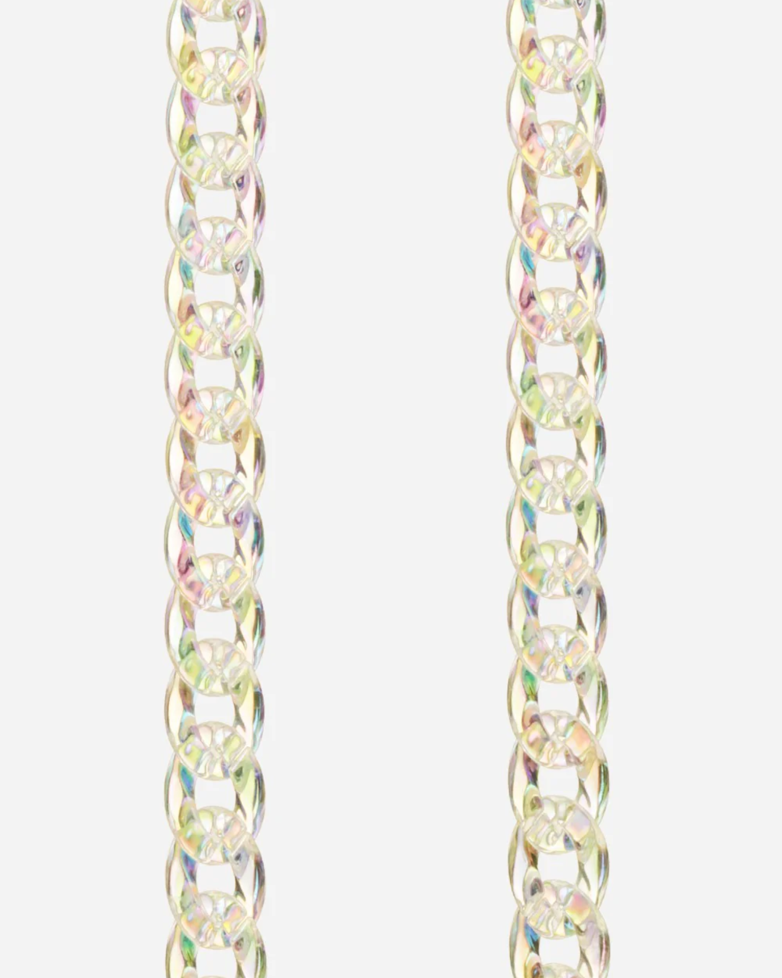 Sarah Holographic Phone Chain iridescent rainbow crossbody smartphone accessory