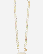 Sarah Holographic Phone Chain iridescent rainbow crossbody smartphone accessory