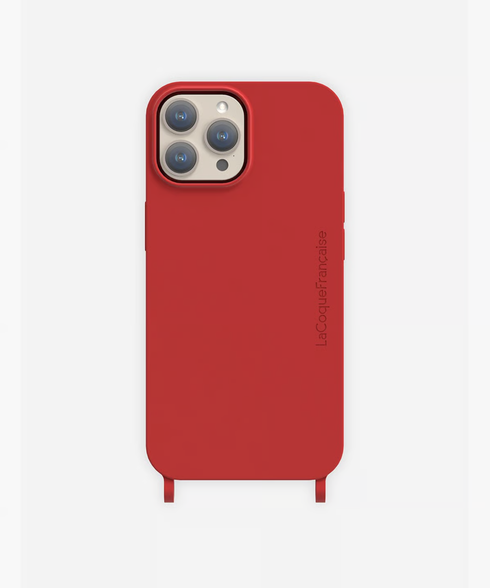 Soft Touch Ring Phone Case Red matte shockproof smartphone cover with ring holder