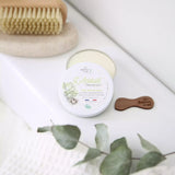 Un Battement d'Aile aluminium-free solid deodorant The Citrus – with natural brush