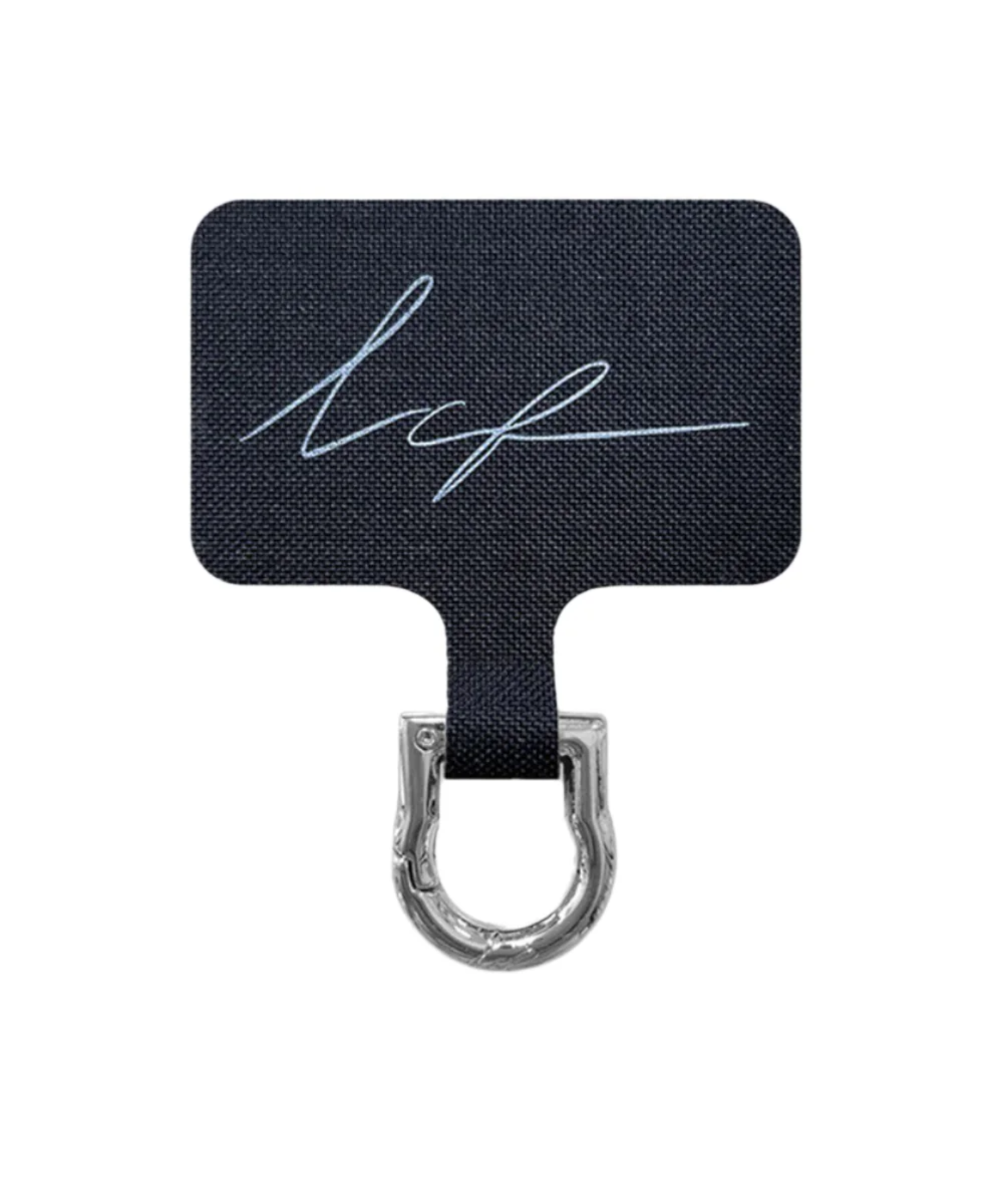 Universal Phone Chain Adapter Black slim connector for phone straps and chains