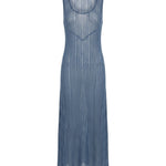 Marla Maxi Dress – Blue – front view