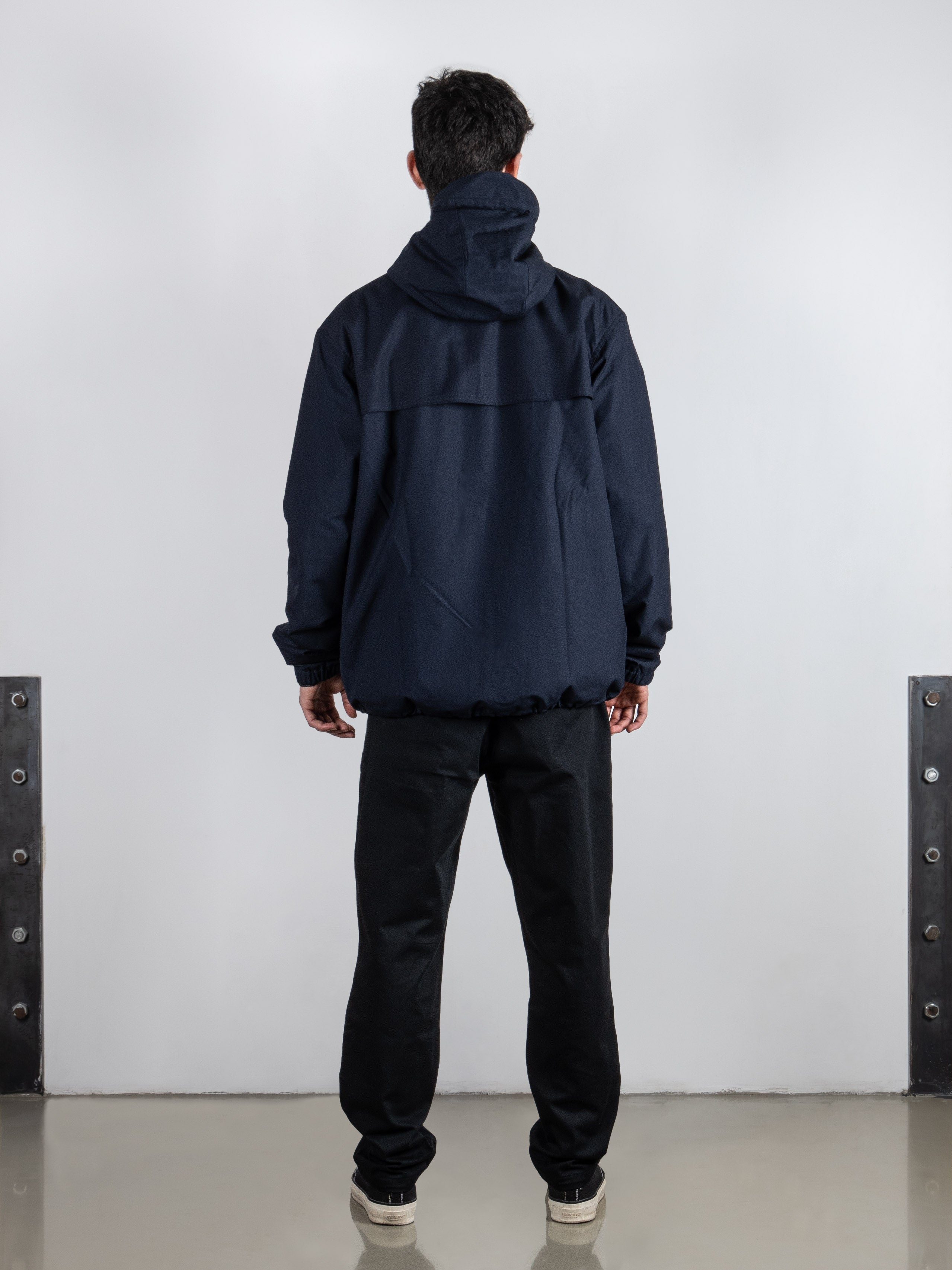 Back view of Japanese Twill Easy Pants for Men