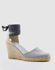 ALOHAS - Canvas wedge espadrilles | Grey