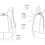 ARSAYO - ARSAYO Original Backpack | Dark Blue