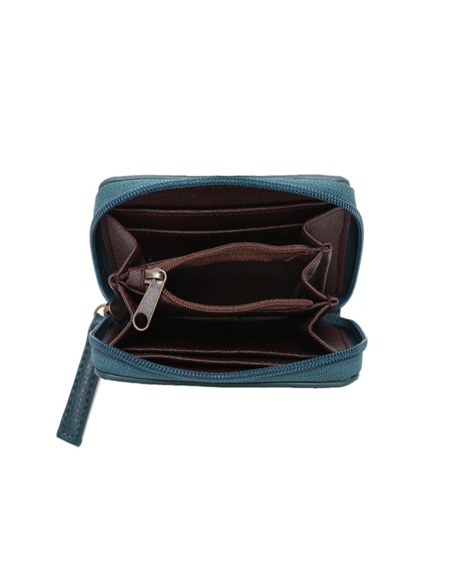 ARSAYO - ARSAYO Original Small Wallet | Peacock Blue