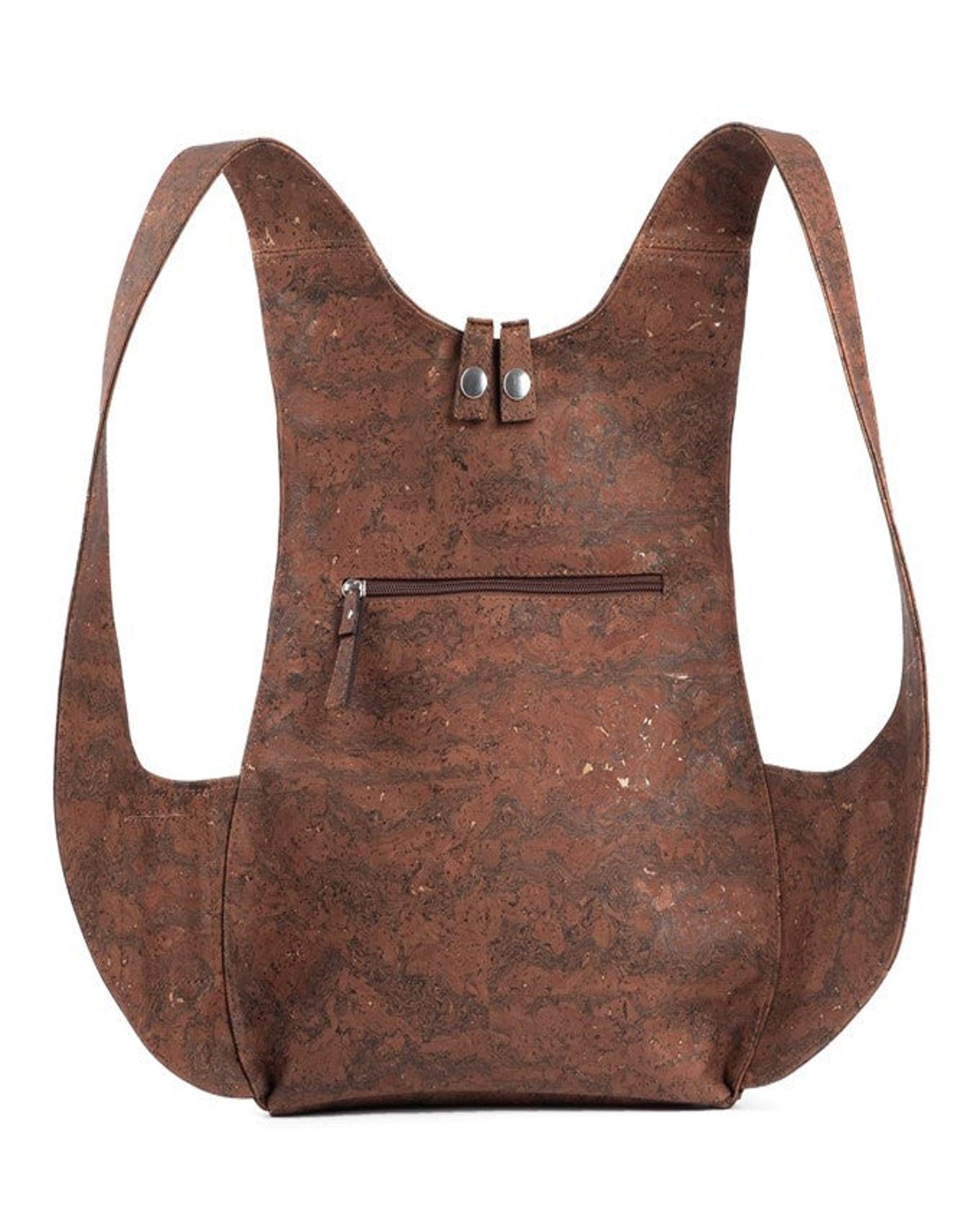 ARSAYO - ARSAYO Suber Backpack | Dark Natural Cork