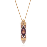 AZUNI - Acapulco Totem Bullet Necklace
