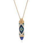 AZUNI - Tulum Totem Bullet Necklace