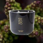 Bykoko Havana Lovers 1kg Prestige Edition candle in a large hand-poured black glass vessel. A luxury statement piece for large living spaces.