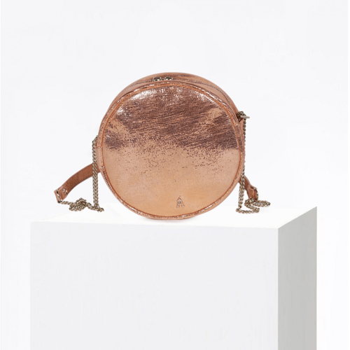 CRAIE STUDIO - EYES Crossbody Bag | Rose Metallic