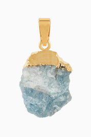 CRYSTAL HAZE - Aquamarine Pendant