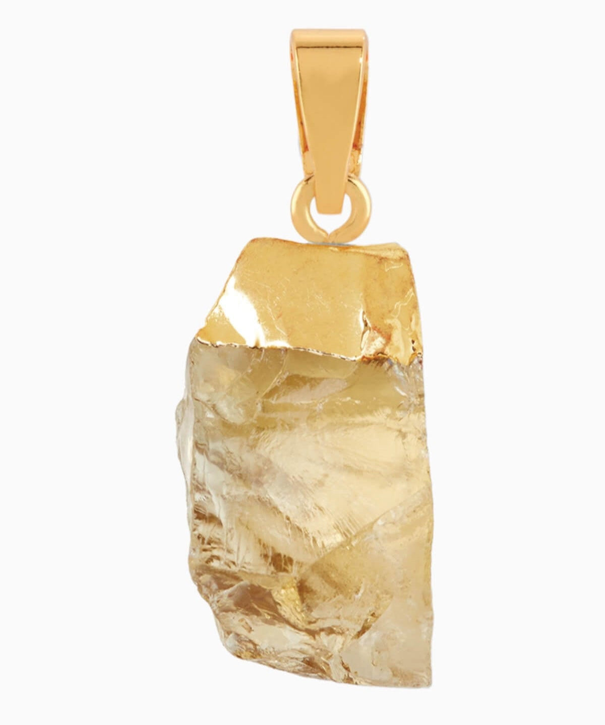 CRYSTAL HAZE - Citrine Crystal Pendant