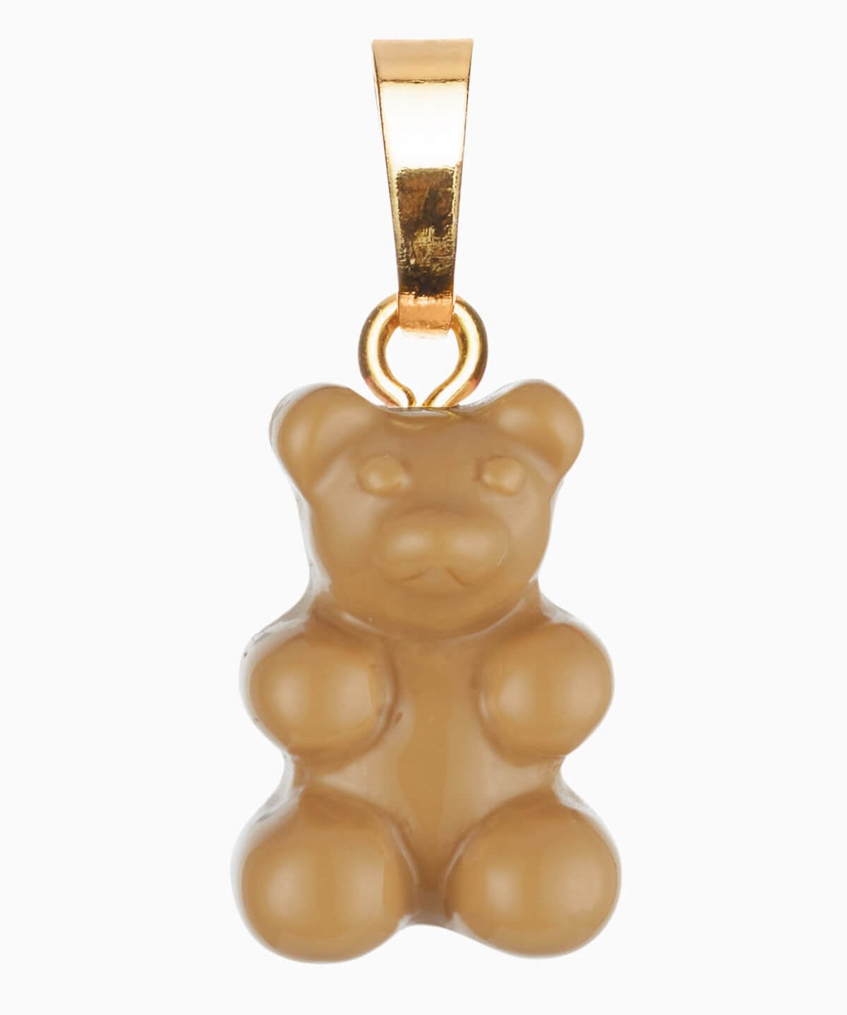 CRYSTAL HAZE - Classic Nostalgia Bear Pendant | Caramel