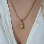 CRYSTAL HAZE - Classic Nostalgia Bear Pendant | Caramel