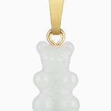 CRYSTAL HAZE - Classic Nostalgia Bear Pendant | White