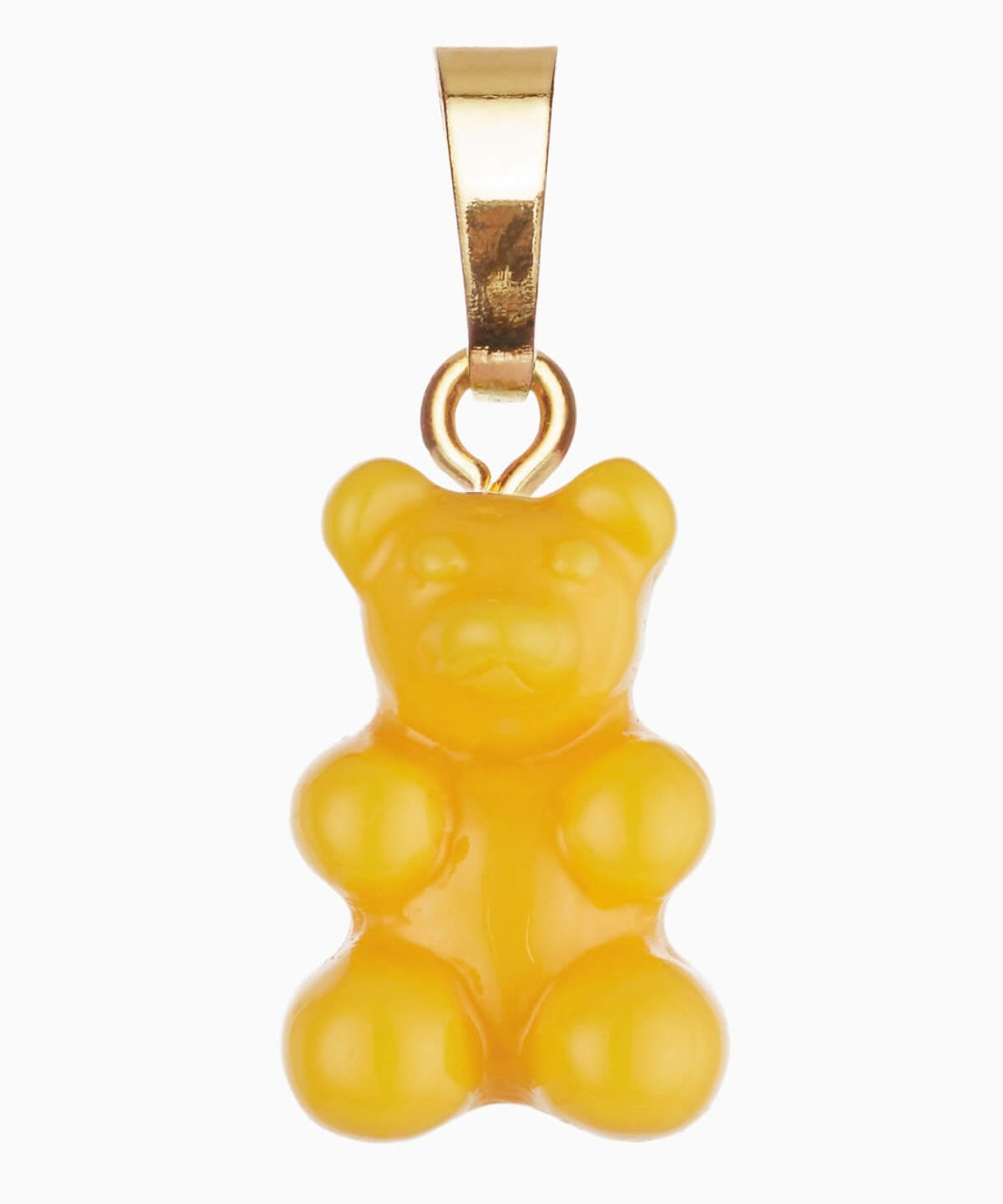 CRYSTAL HAZE - Classic Nostalgia Bear Pendant | Yellow