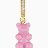 CRYSTAL HAZE - Pave Nostalgia Bear Pendant | Candy Pink