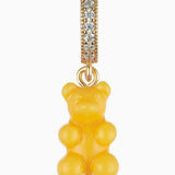 CRYSTAL HAZE - Pave Nostalgia Bear Pendant | Yellow