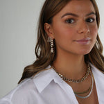 CRYSTAL HAZE - Pave Nostalgia Earring | Gold