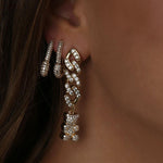 CRYSTAL HAZE - Pave Nostalgia Earring | Gold