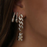 CRYSTAL HAZE - Pave Nostalgia Earring | Gold