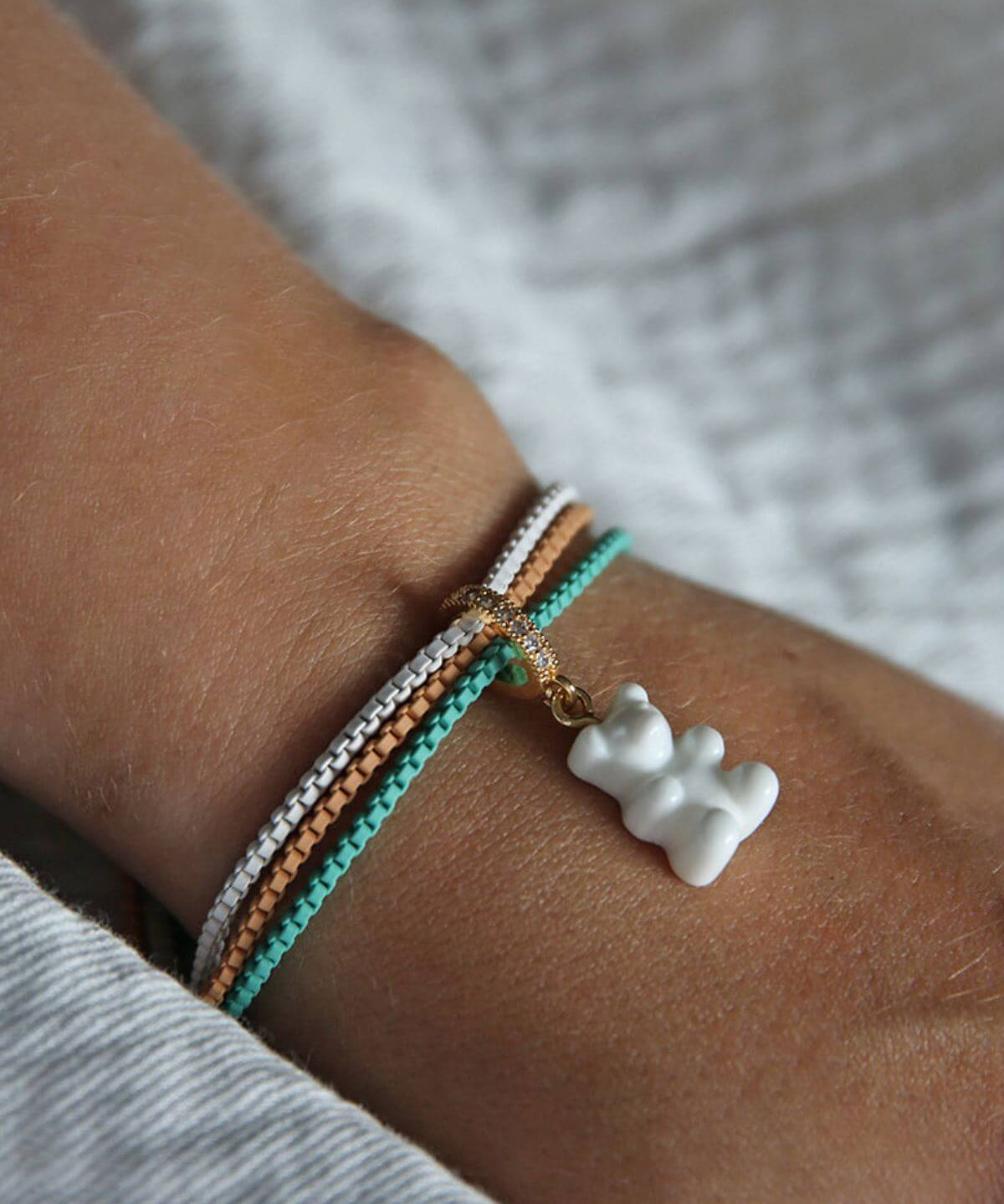 CRYSTAL HAZE - Plastalina Bracelet