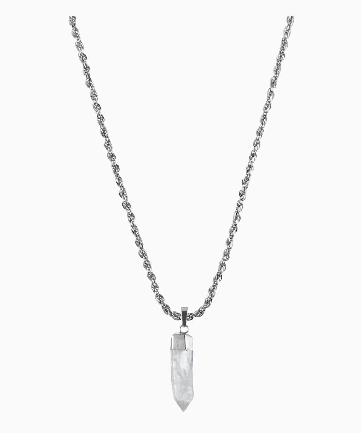 CRYSTAL HAZE - Rock Crystal Pendant