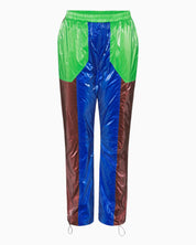 DAWN & DARE - Colour Block Pants | Blue Mix