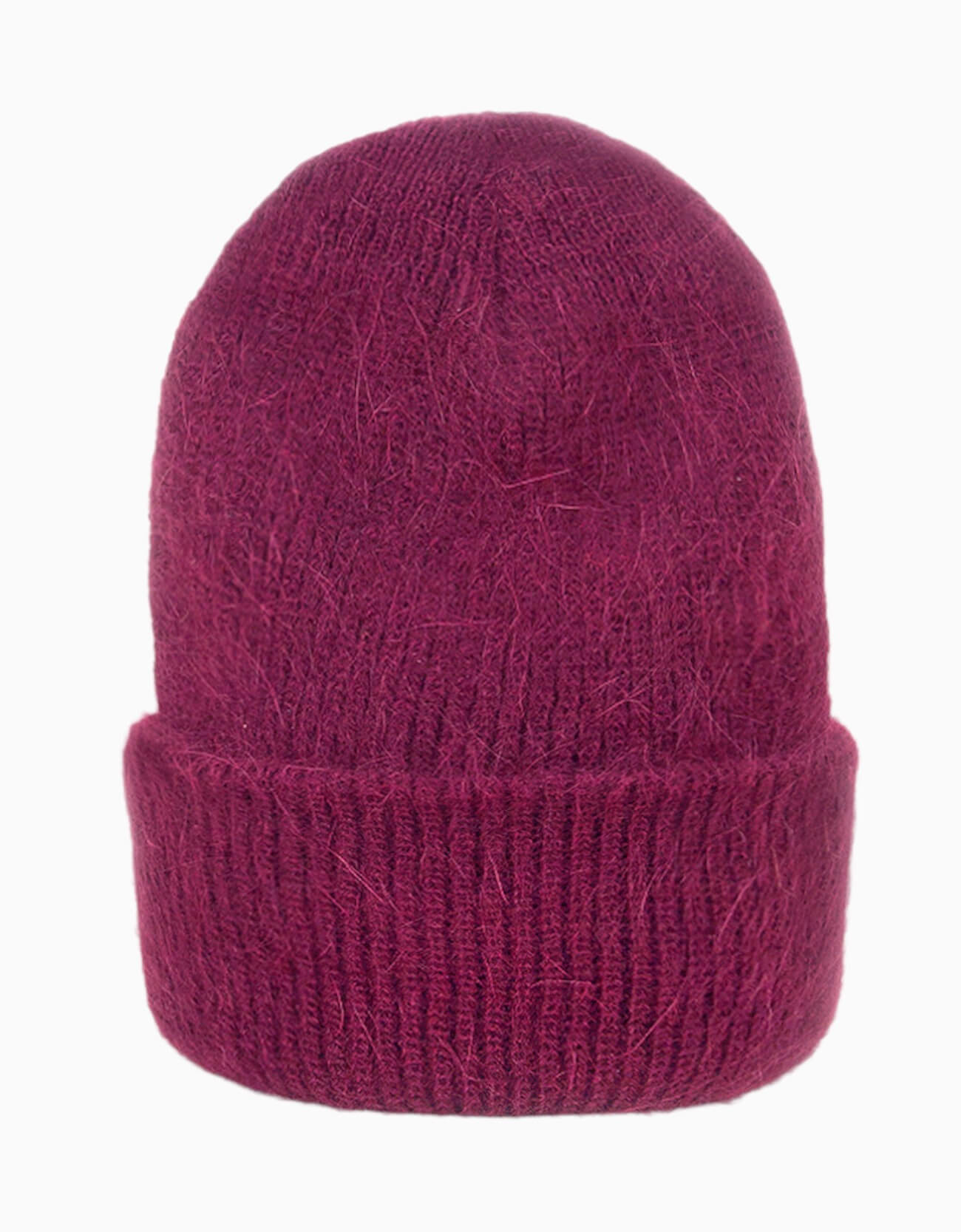 EMIN + PAUL - Angora Wool Beanie | Dark Red