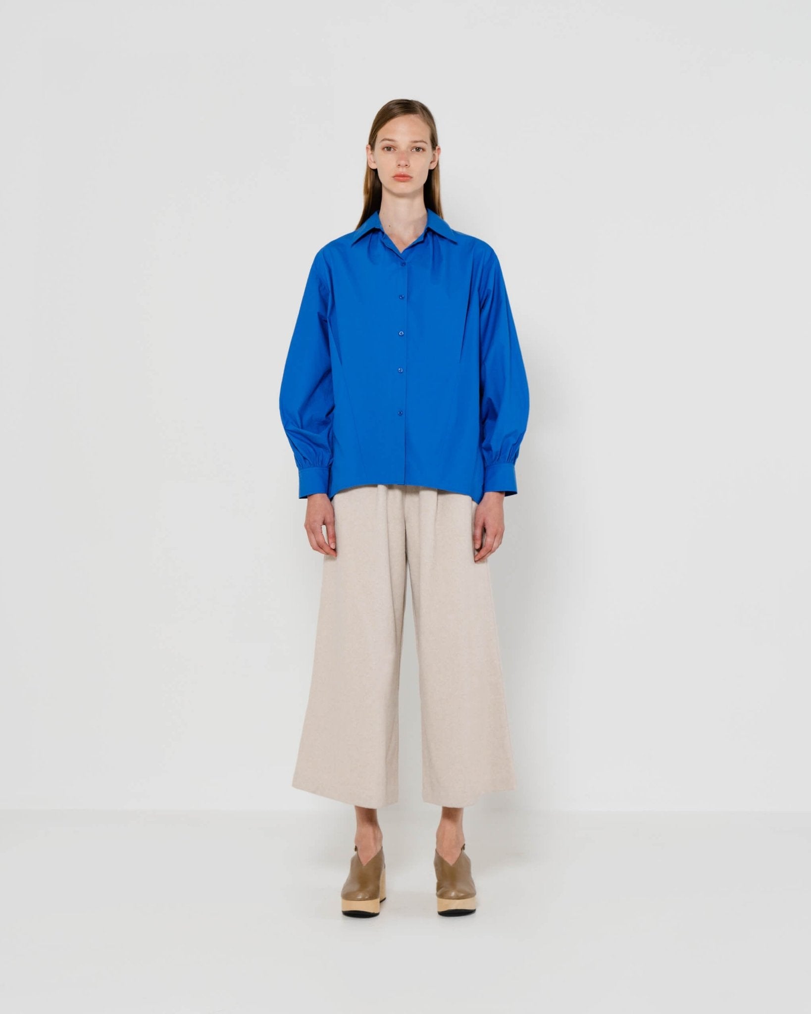 EMIN + PAUL - Signature Wool Pants | Cream