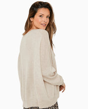 FIVE JEANS - Cashmere Sweater Peace | Sable