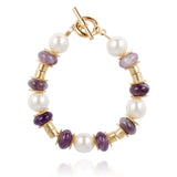 HYPSO PARIS - IMPERIAL Bracelet | White & Purple