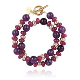 HYPSO PARIS - NICOLE Bracelet | Pink & Purple