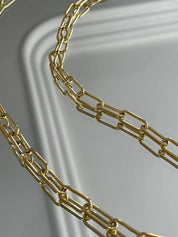 KARMA BY HANNA - Golden Mess Glasses Chain | Gold