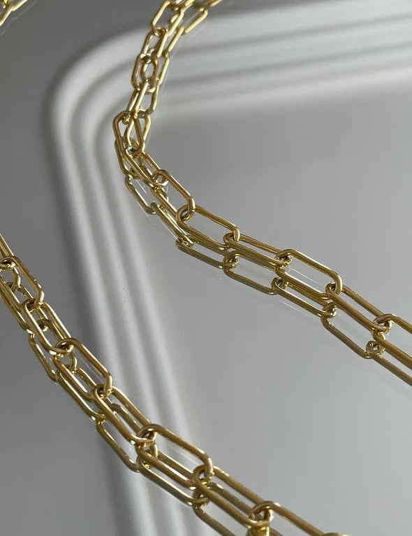 KARMA BY HANNA - Golden Mess Glasses Chain | Gold