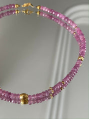 KARMA BY HANNA - Simply Rubis Necklace