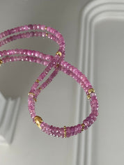KARMA BY HANNA - Simply Rubis Necklace